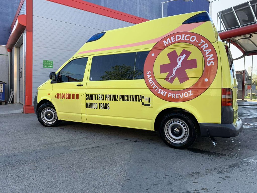 Sanitetski prevoz Medico-trans Novi Sad